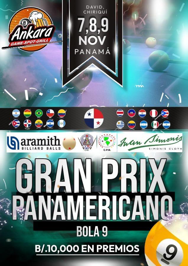 Grand Prix 9-Ball Tournament Poster